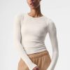 26413DXY-cover-1.jpg Fitted Ribbed Long Sleeve Crop Top 26413DXY