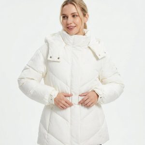 910g-cover-1.jpg Belted Hooded Quilted Puffer Coat 910g