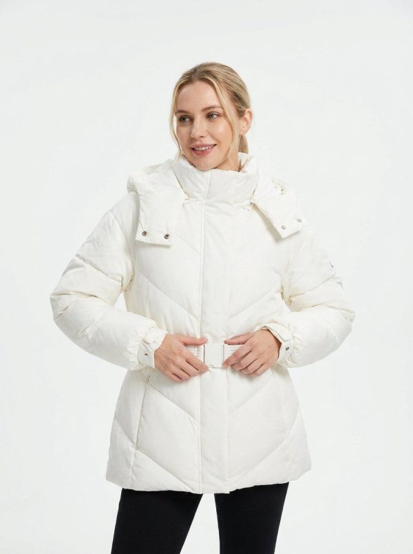 910g-cover-1.jpg Belted Hooded Quilted Puffer Coat 910g